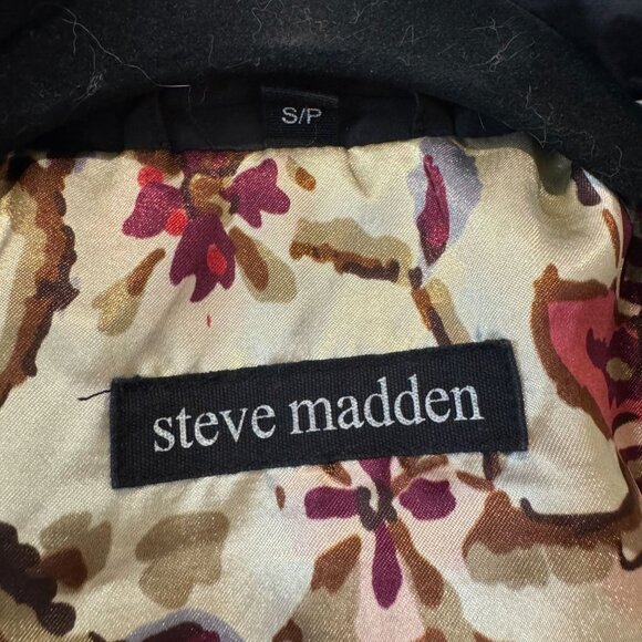 Black Steve Madden Light Weight Tiered Jacket - Size Small - Picture 2 of 6